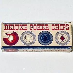 Vintage Deluxe Poker Chips